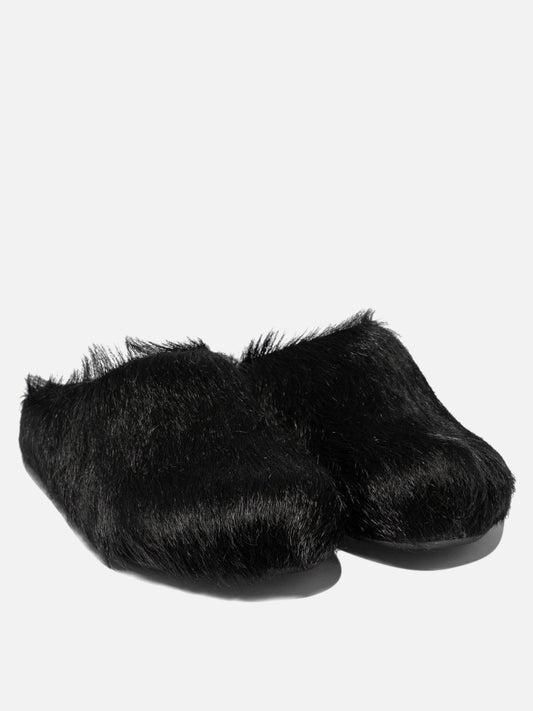 Slipper 100% calf hair - 100% rubber  Nero - Marni Donna | PLP | VIETTI Online Store | 2
