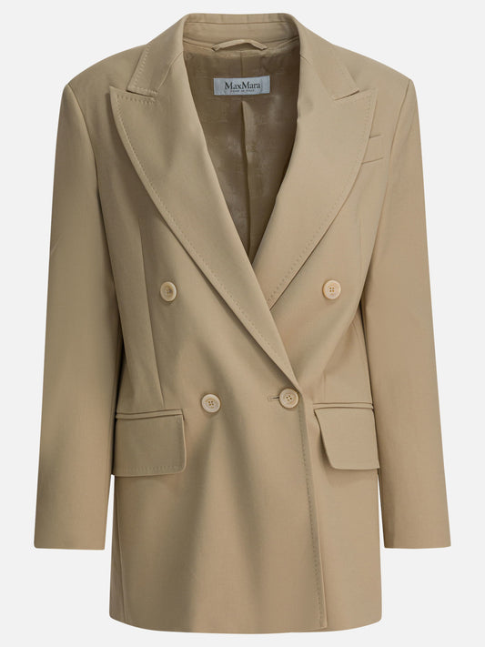 Blazers Solid colour  Beige - Max Mara Women | PDP | VIETTI Online Store 
