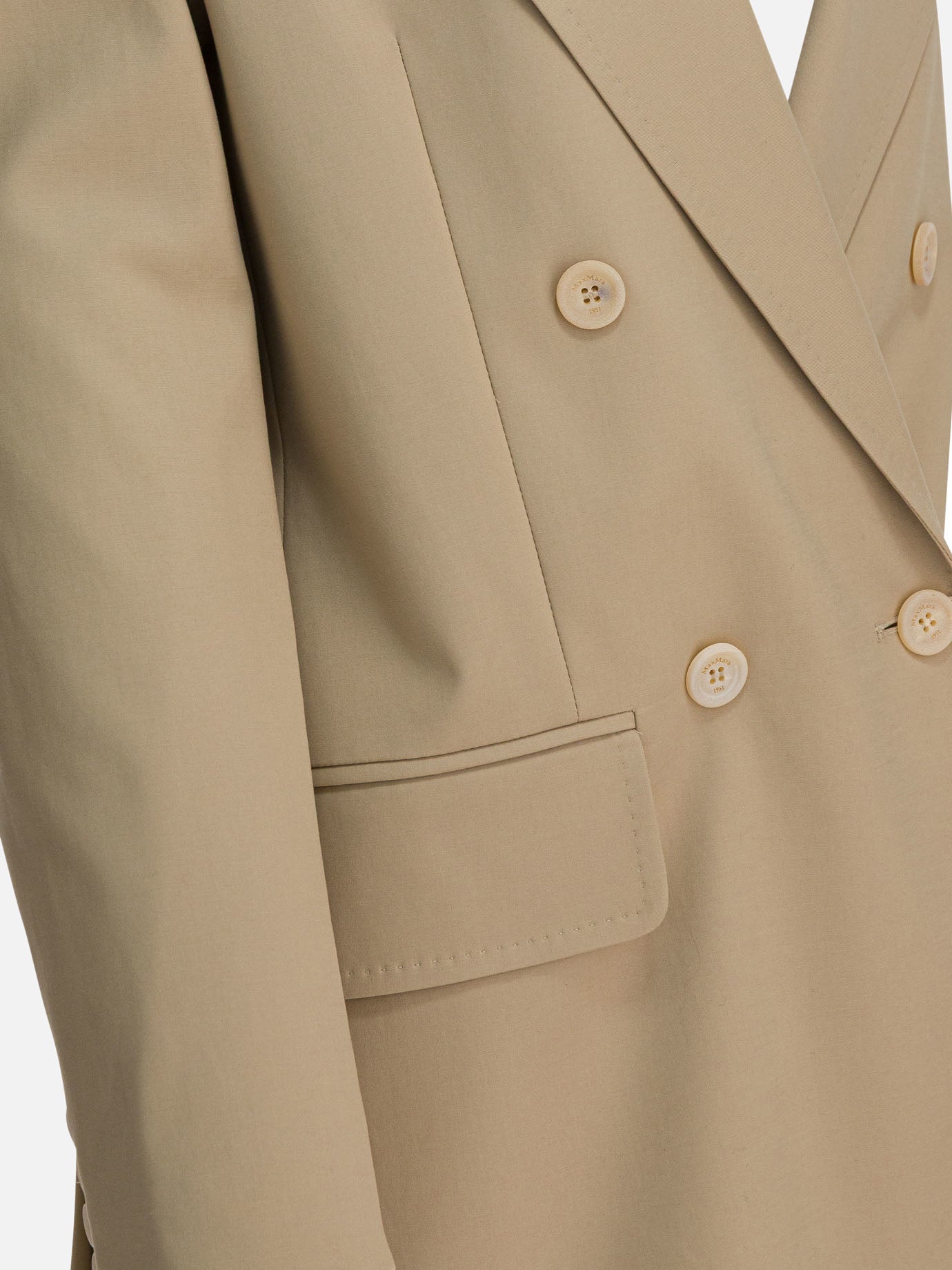Blazers Solid colour  Beige - Max Mara Women | PDP | VIETTI Online Store | thumbnail_4