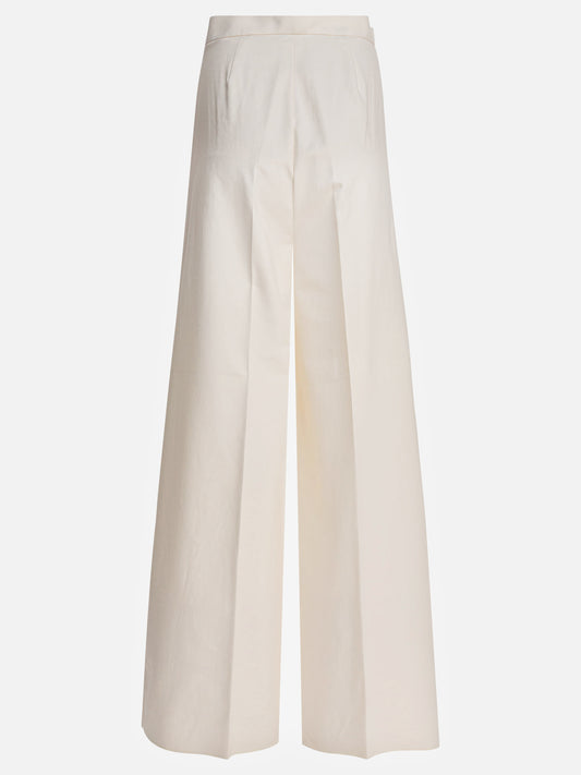 Pantaloni casual Solid colour  Bianco - Max Mara Donna | PDP | VIETTI Online Store | 2
