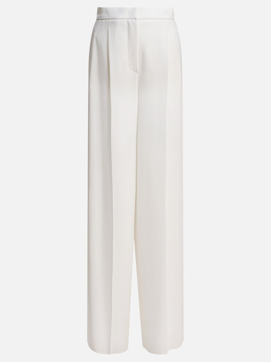 Pantaloni casual Solid colour  Bianco - Max Mara Donna | PDP | VIETTI Online Store 
