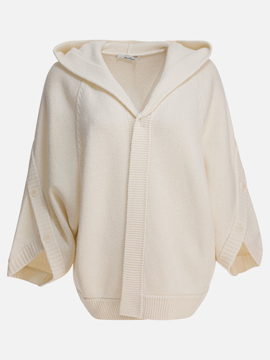 Max Mara Cardigan in lana e cashmere 12393752_XS White 1