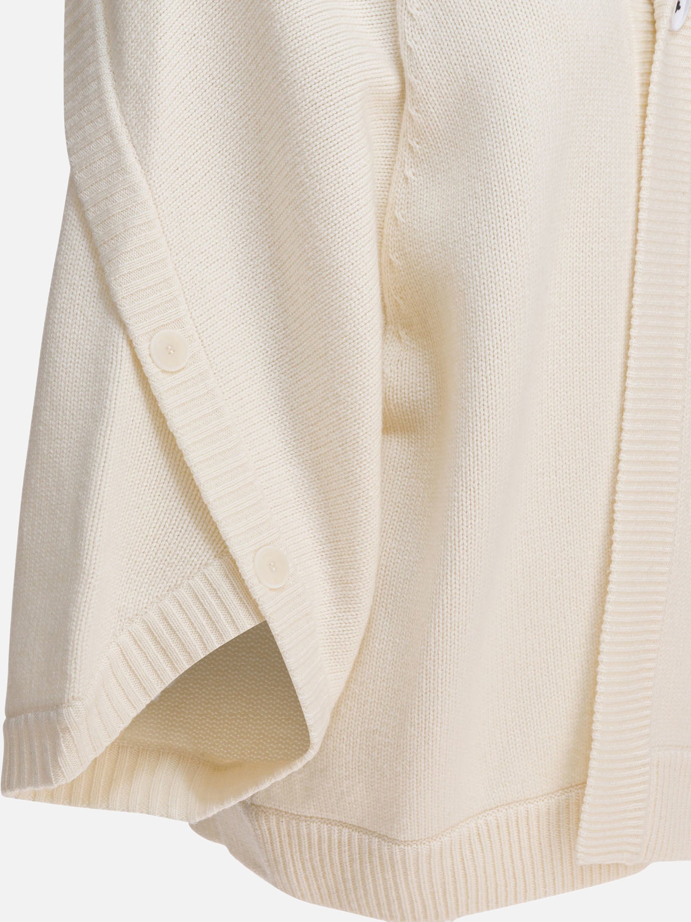 Max Mara Wool and cashmere cardigan 12393752_XS White thumbnail_4