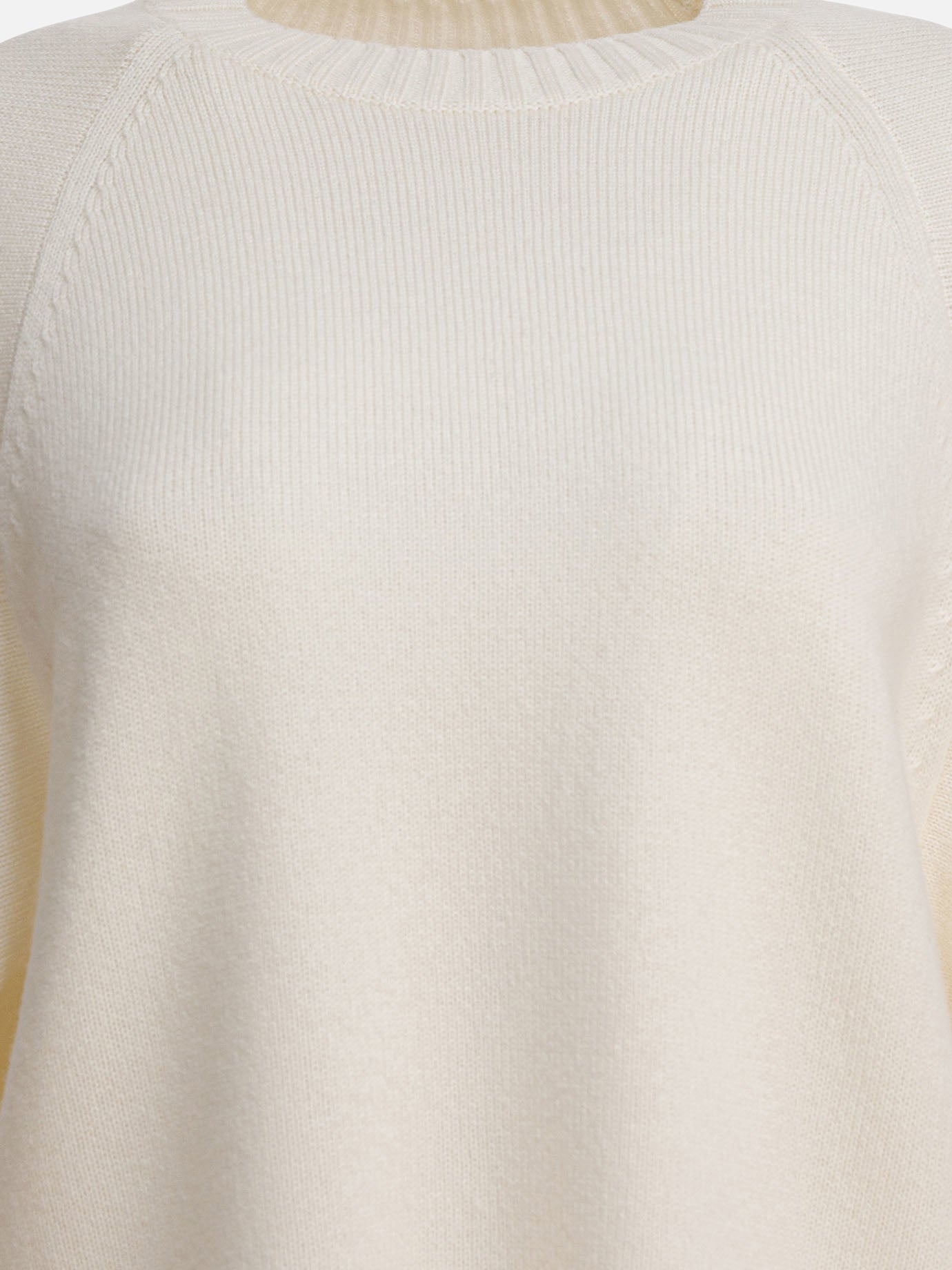 Max Mara Maglione over in lana e cashmere 17551965_S White thumbnail_3