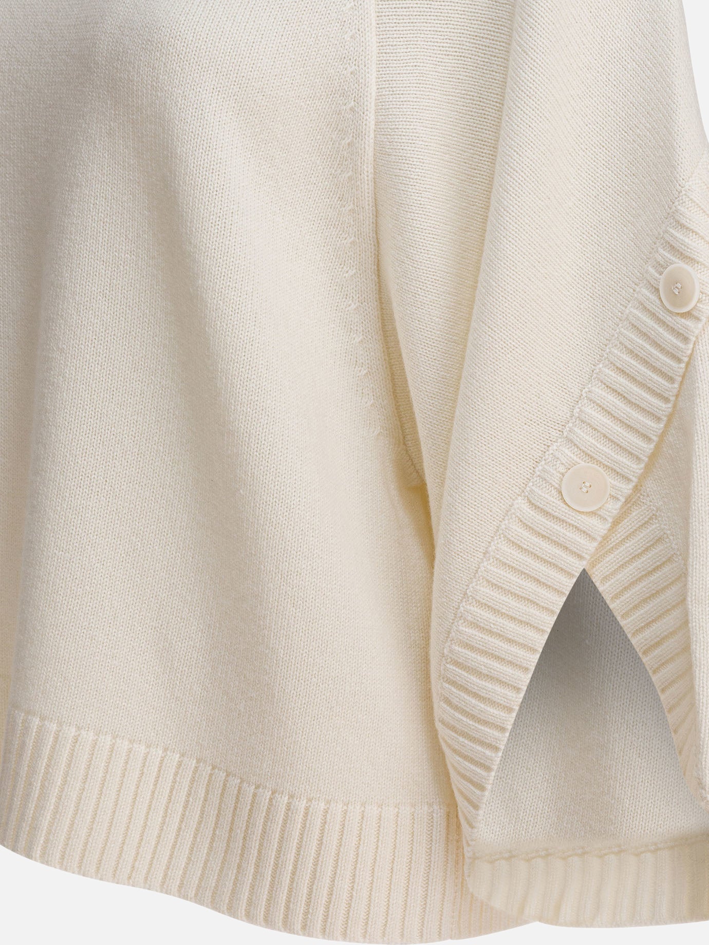 Max Mara Maglione over in lana e cashmere 17551965_S White thumbnail_4