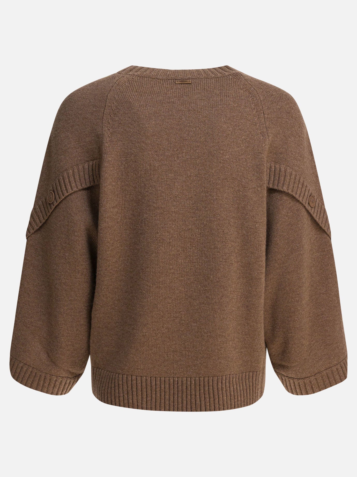 Max Mara Maglione over in lana e cashmere 10451760_XS Brown thumbnail_2
