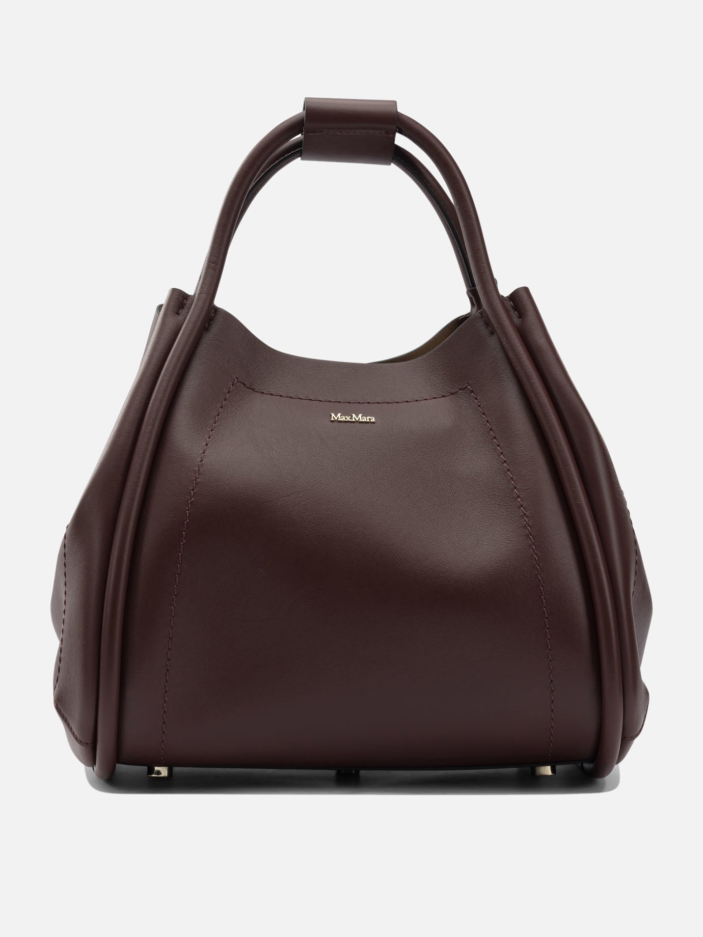 Medium bags 100% cow leather  Bordeaux - Max Mara Women | PDP | VIETTI Online Store | thumbnail