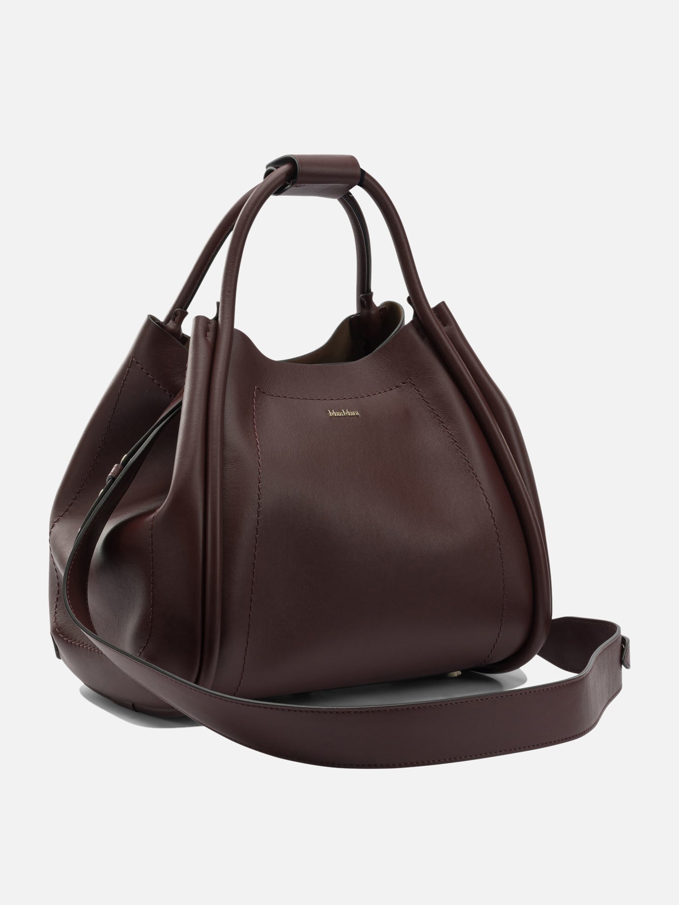 Medium bags 100% cow leather  Bordeaux - Max Mara Women | PDP | VIETTI Online Store | thumbnail_2