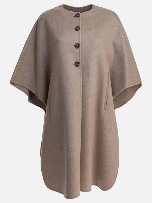 Mantelle Solid colour  Beige - Max Mara Donna | VIETTI Online Store 
