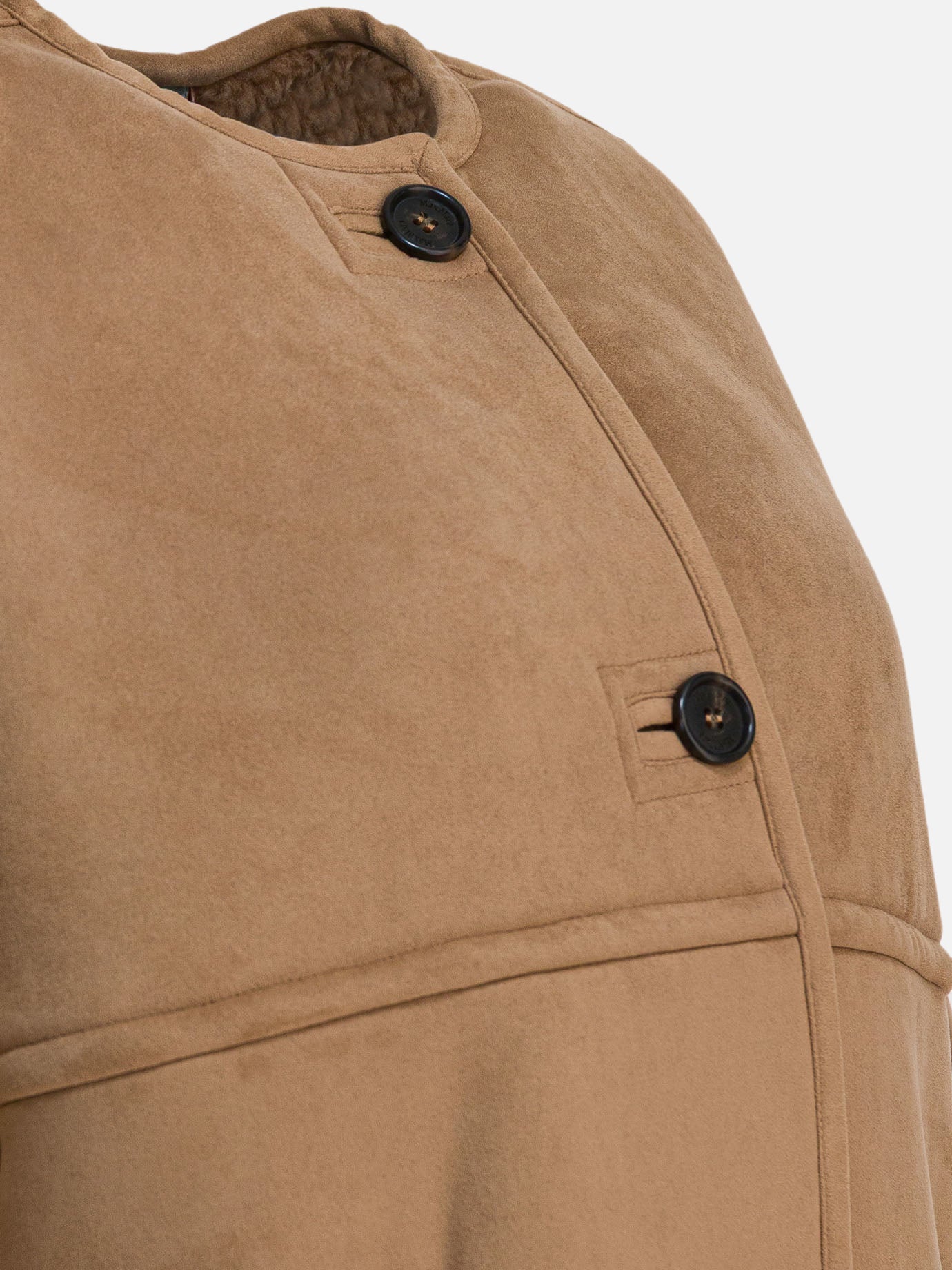 Short coats Solid colour  Brown - Max Mara Women | PDP | VIETTI Online Store | Zoom-Modal_4
