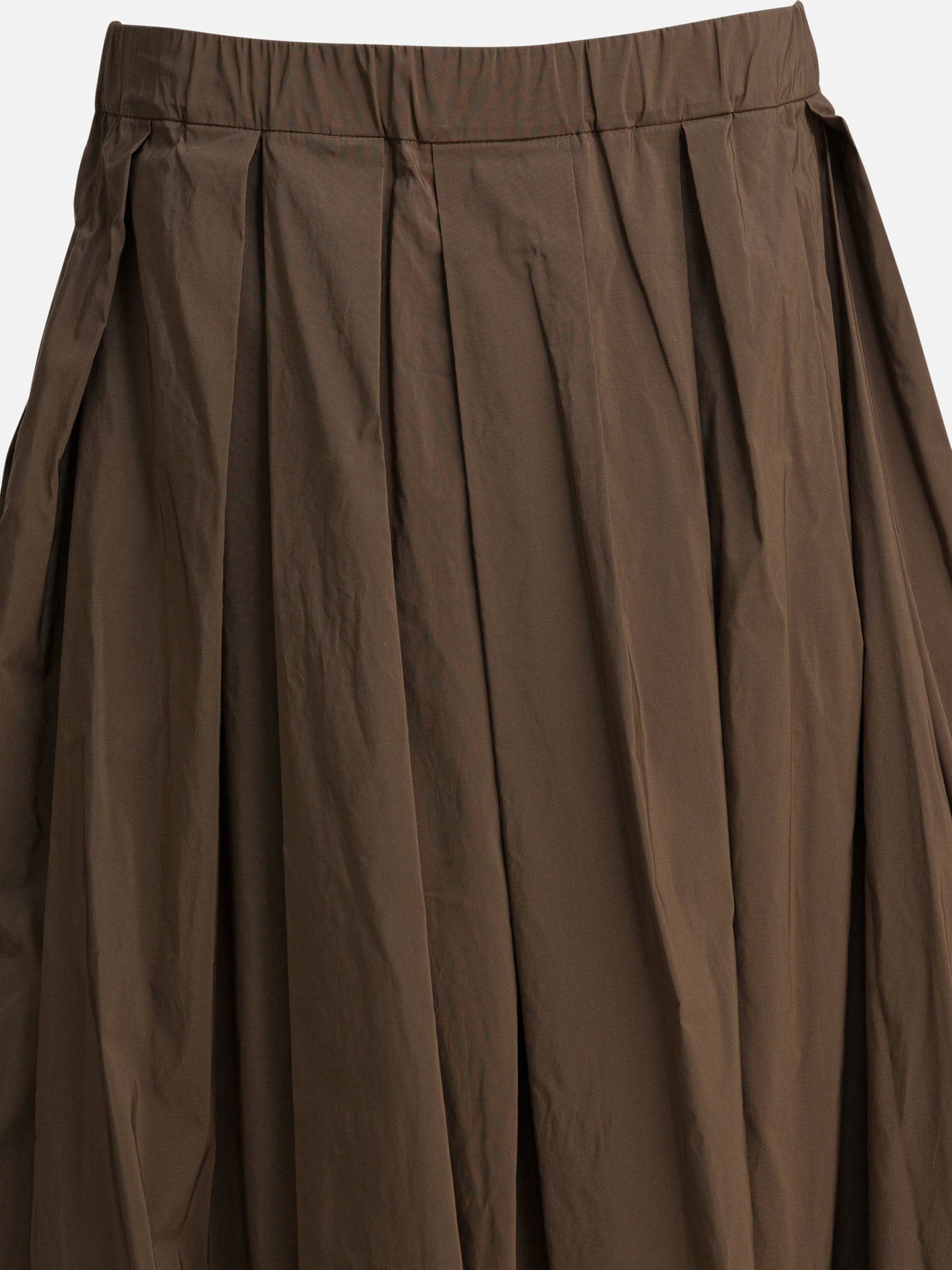 Long skirts Solid colour  Brown - Max Mara S Women | PDP | VIETTI Online Store | thumbnail_3