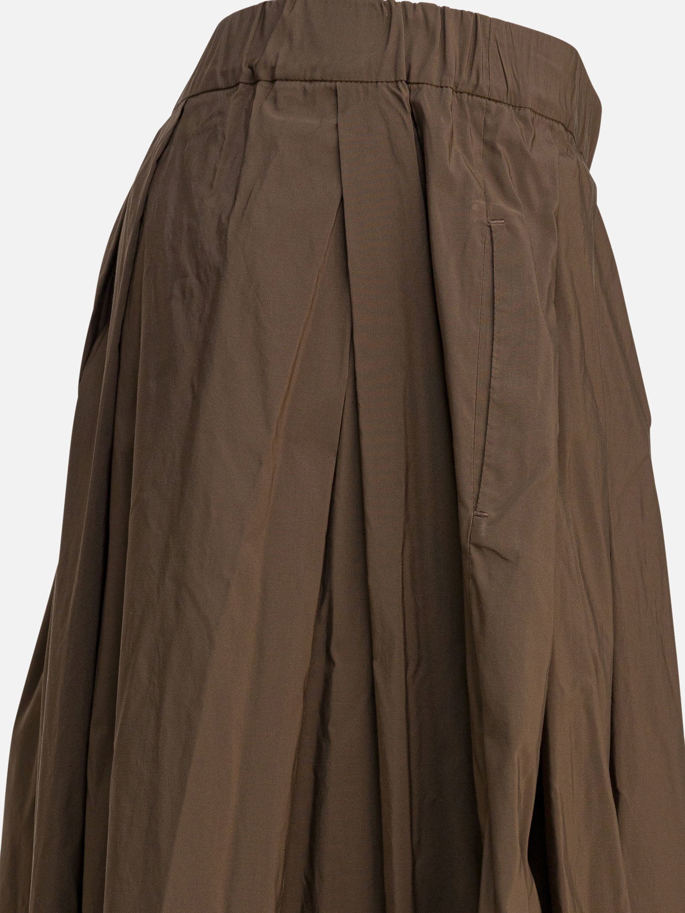 Long skirts Solid colour  Brown - Max Mara S Women | PDP | VIETTI Online Store | Zoom-Modal_4
