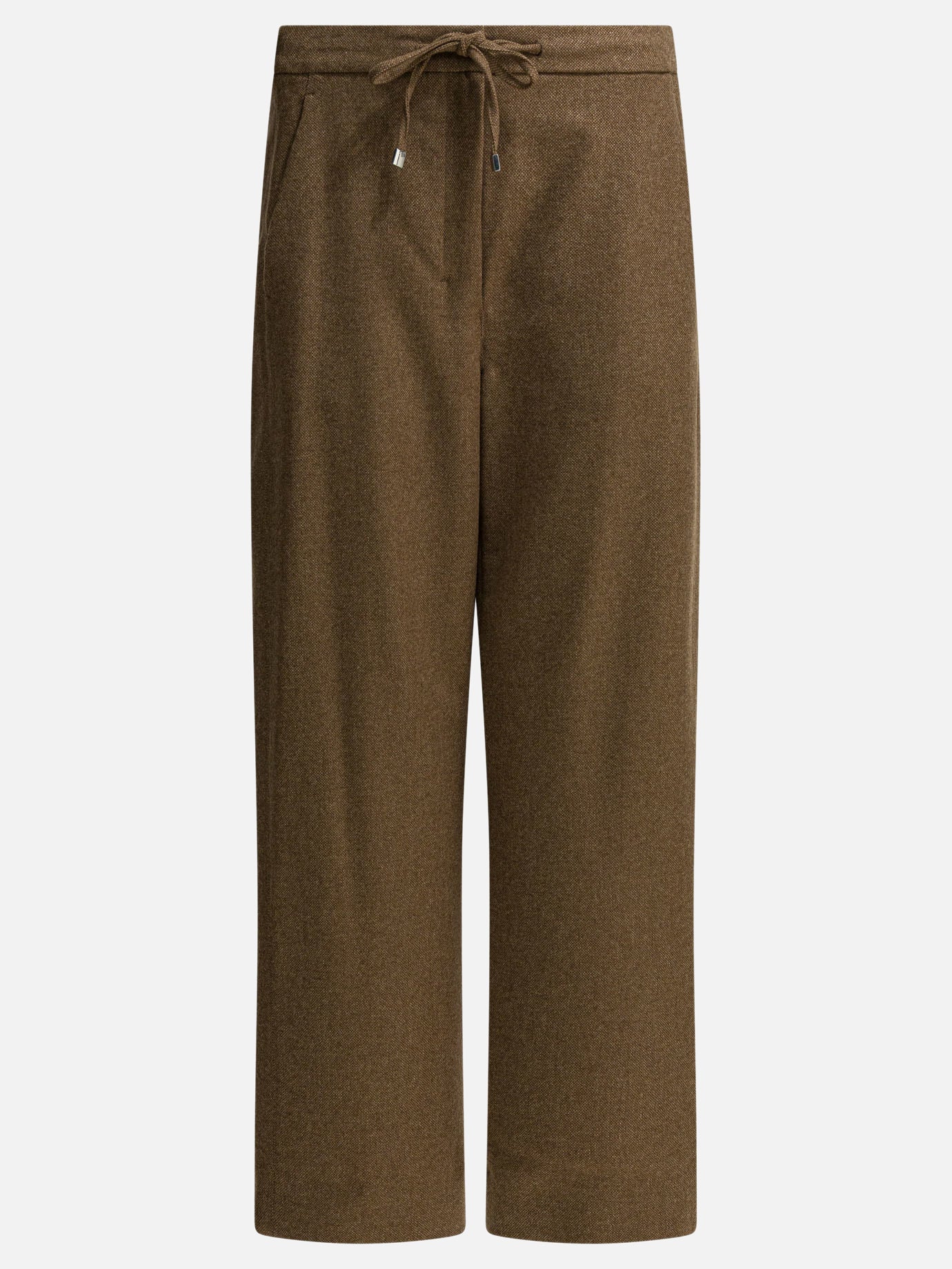 Leisure trousers Solid colour  Beige - Max Mara S Women | PDP | VIETTI Online Store | Zoom-Modal
