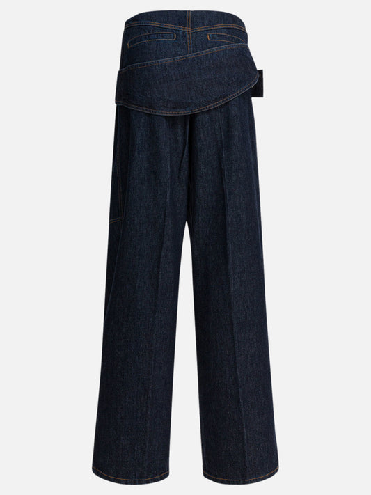 Jeans svasati Solid colour  Blu - Max Mara Sportmax Donna | PDP | VIETTI Online Store | 2
