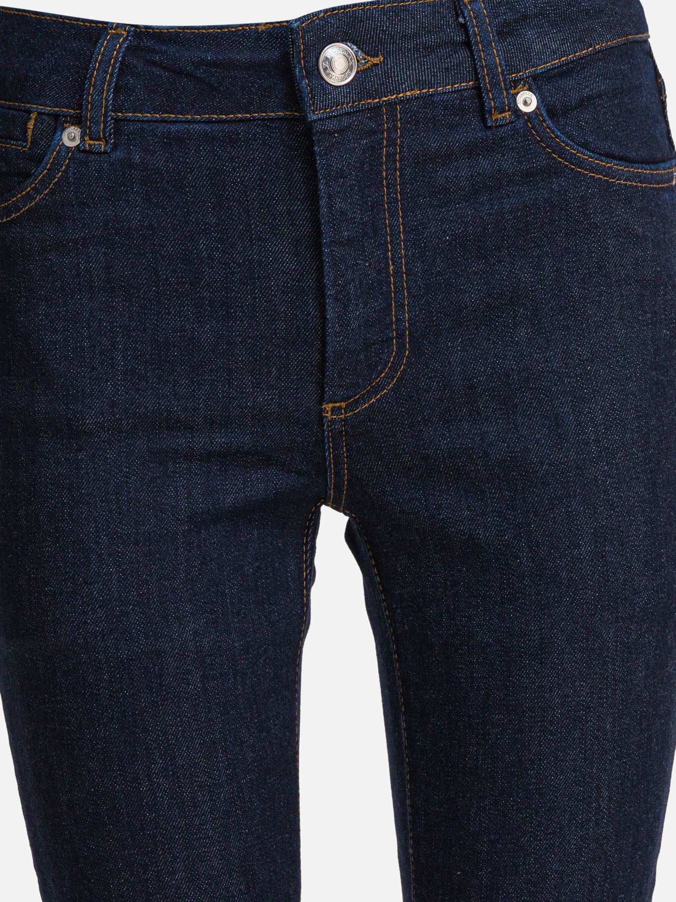 Jeans a gamba dritta Solid colour  Blu - Max Mara Sportmax Donna | PDP | VIETTI Online Store | Zoom-Modal_3
