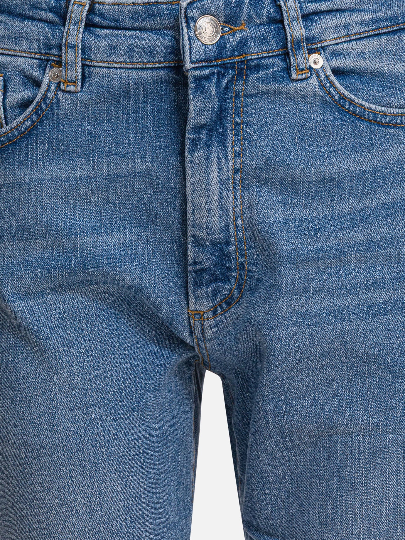 Jeans a gamba dritta Solid colour  Blu - Max Mara Sportmax Donna | PDP | VIETTI Online Store | thumbnail_3