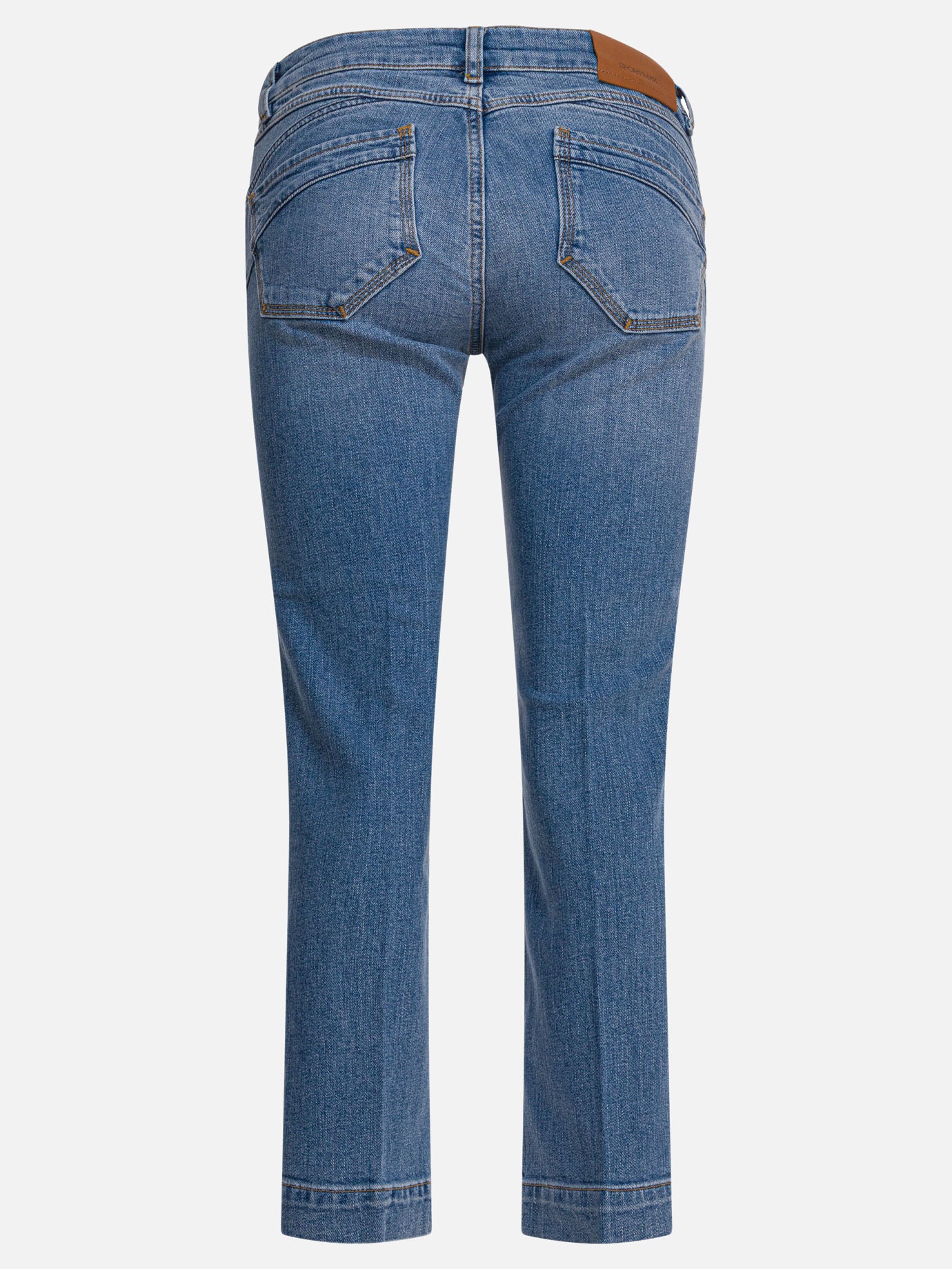 Jeans a gamba dritta Solid colour  Blu - Max Mara Sportmax Donna | PDP | VIETTI Online Store | Zoom-Modal_2
