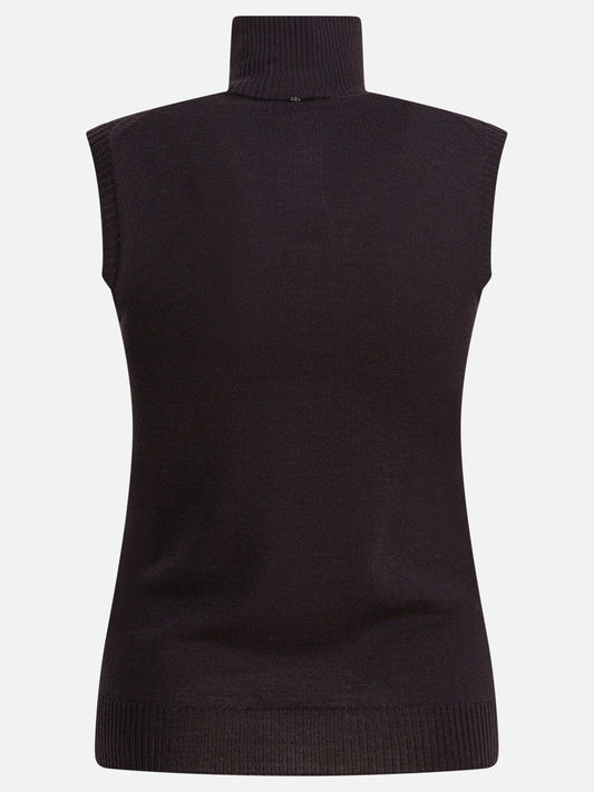 Max Mara Sportmax Smanicato con collo a lupetto 11744341_S Brown 2