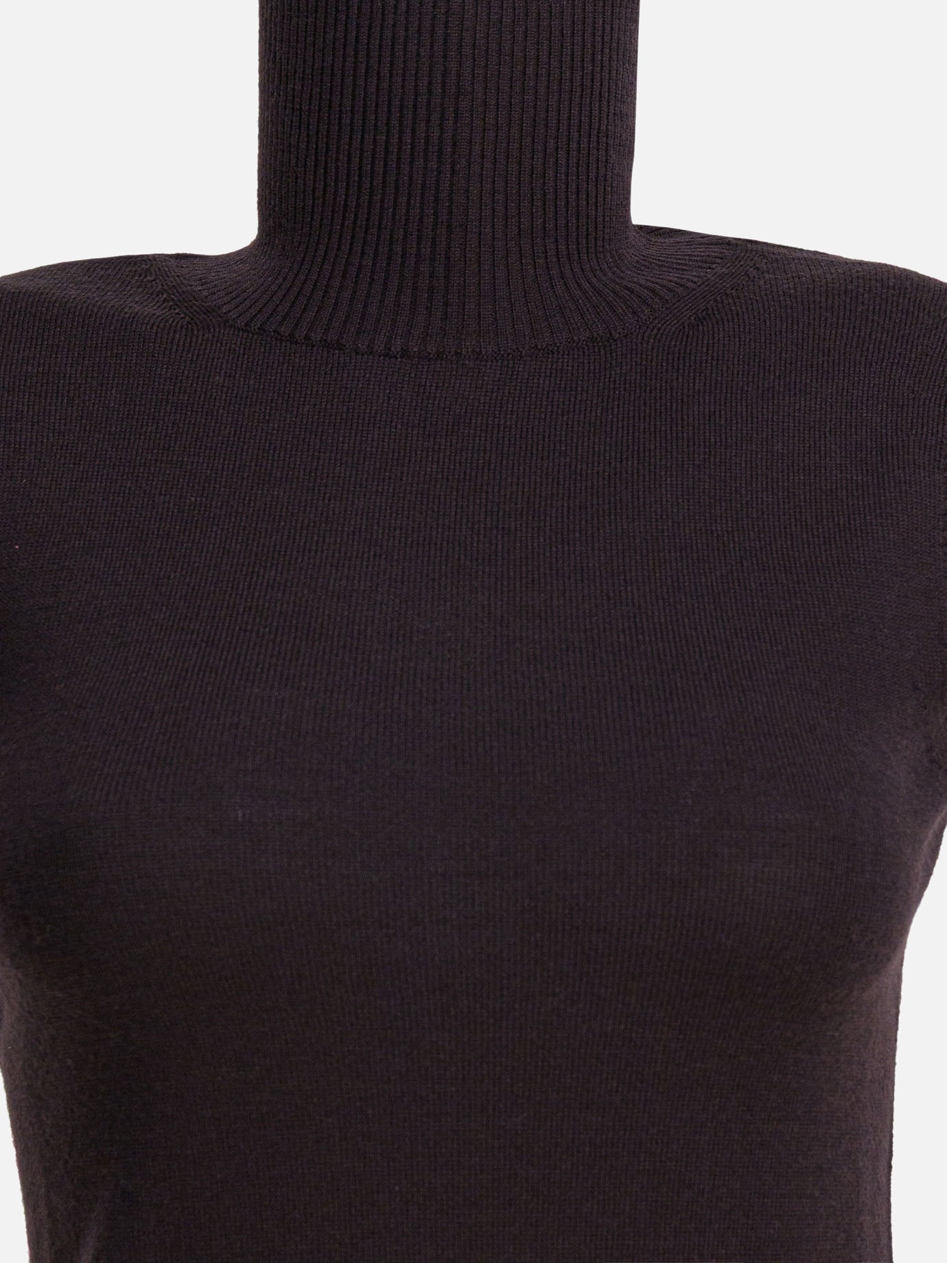 Max Mara Sportmax Mock neck sleeveless 11744341_S Brown thumbnail_3