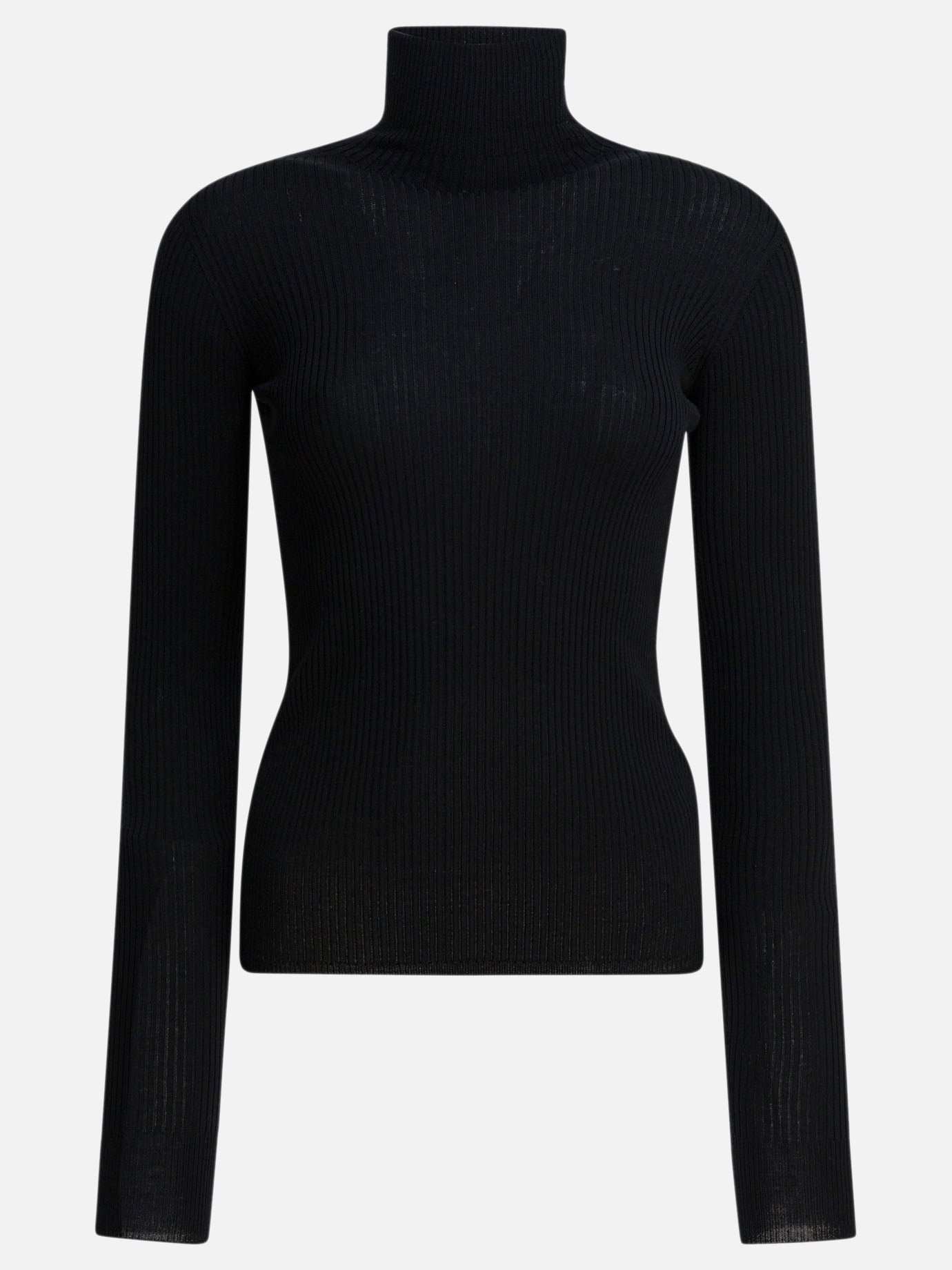 Turtleneck sweaters Solid colour  Black - Max Mara Sportmax Women | PDP | VIETTI Online Store | thumbnail