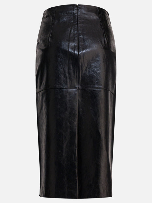 Midi skirts Solid colour  Black - Max Mara Sportmax Women | PDP | VIETTI Online Store | 2
