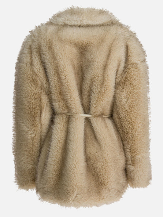 Short coats Solid colour  Beige - Max Mara Sportmax Women | PLP | VIETTI Online Store | 2
