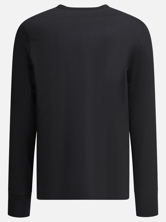 Henley t-shirts Solid colour  Black - Merz b. Schwanen Men | PLP | VIETTI Online Store | 2
