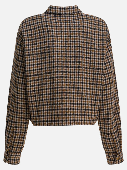 Casual shirts Check  Brown - Moncler Women | PDP | VIETTI Online Store | 2
