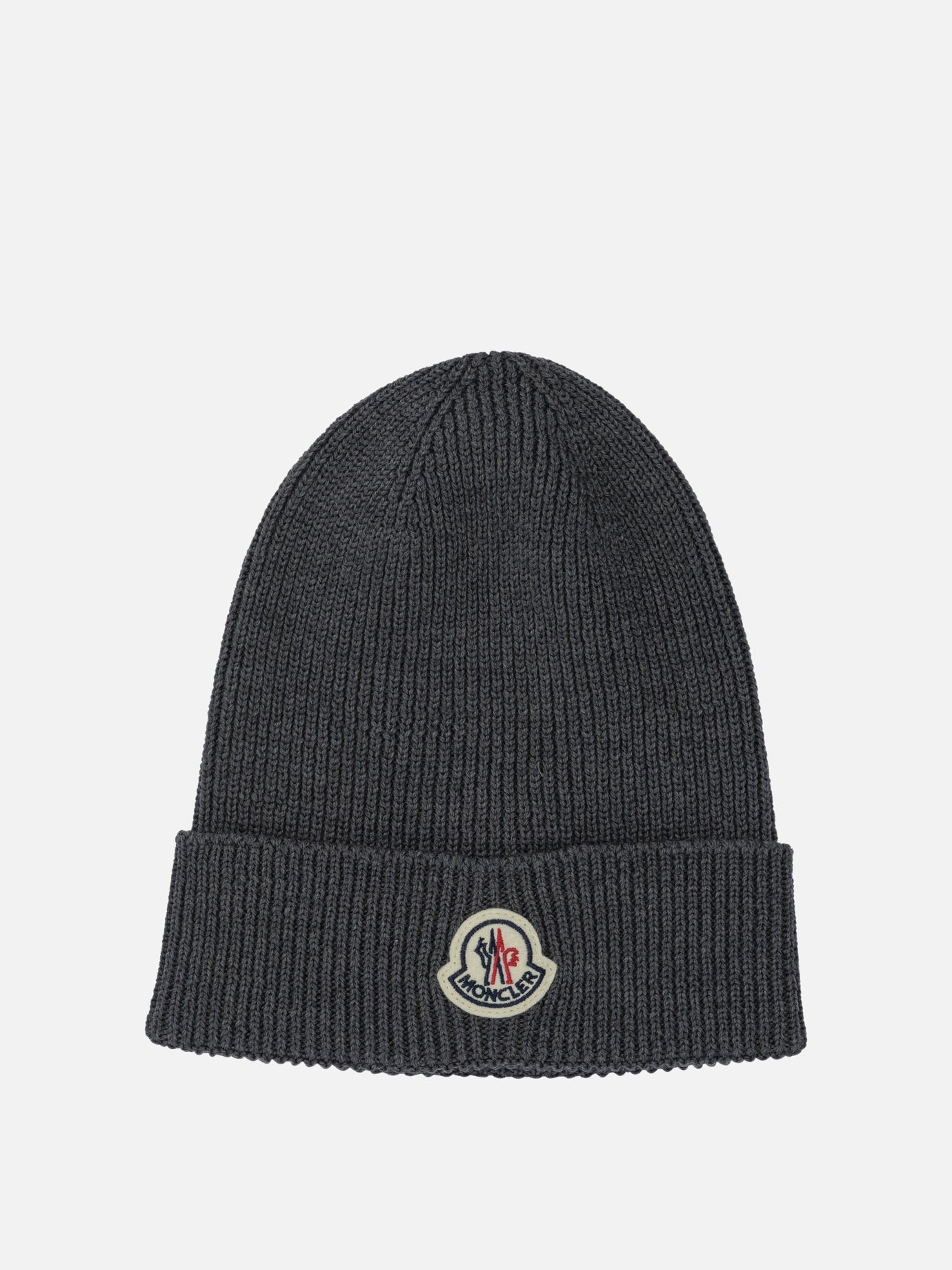 Beanies Logo  Grey - Moncler Men | PDP | VIETTI Online Store | Zoom-Modal
