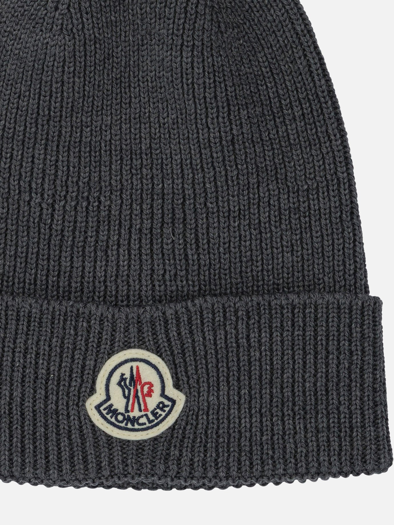 Beanies Logo  Grey - Moncler Men | PDP | VIETTI Online Store | Zoom-Modal_3
