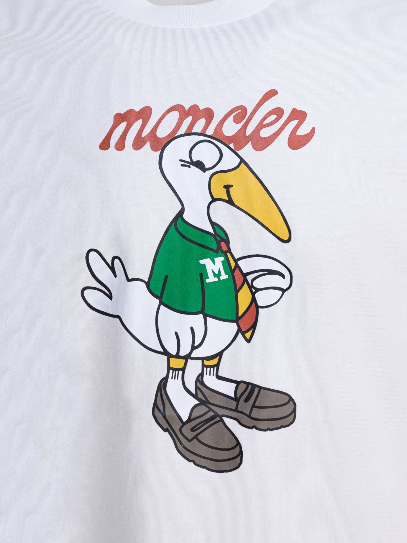 Crewneck t-shirts Logo  White - Moncler Men | PDP | VIETTI Online Store | Zoom-Modal_3
