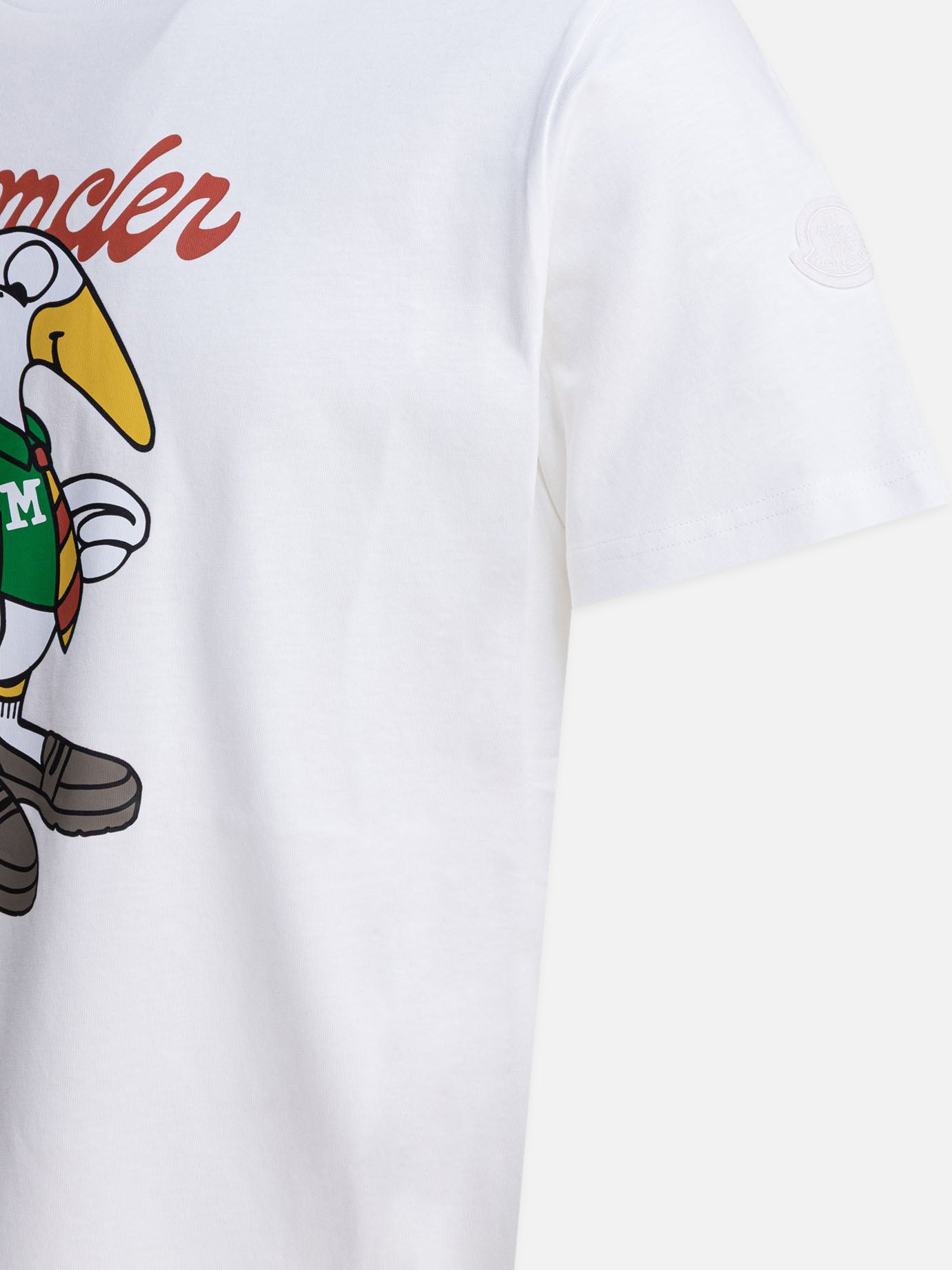 Crewneck t-shirts Logo  White - Moncler Men | PDP | VIETTI Online Store | Zoom-Modal_4
