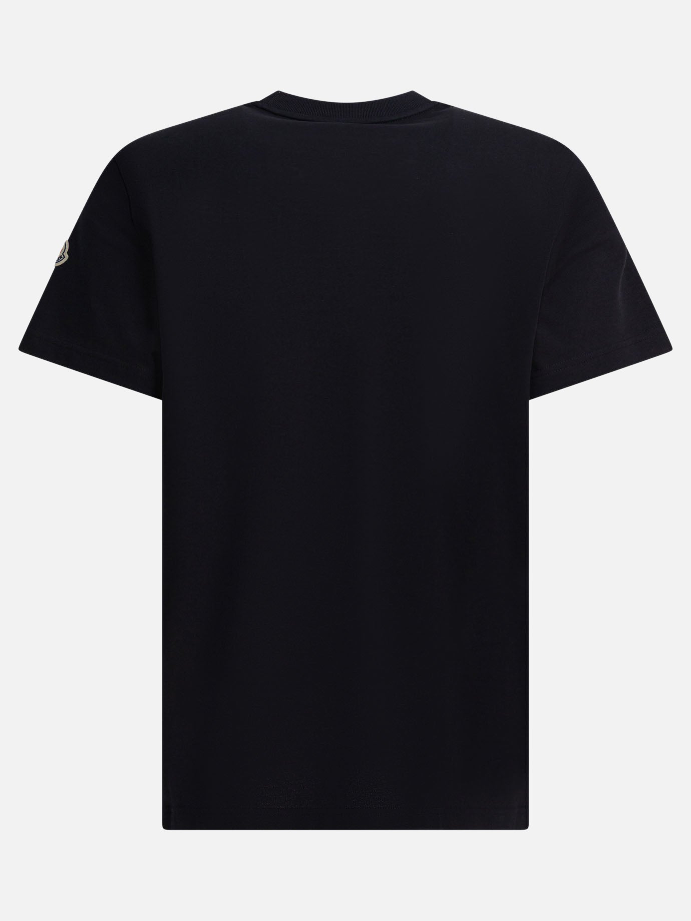 T-shirt girocollo Logo  Nero - Moncler Uomo | PDP | VIETTI Online Store | Zoom-Modal_2
