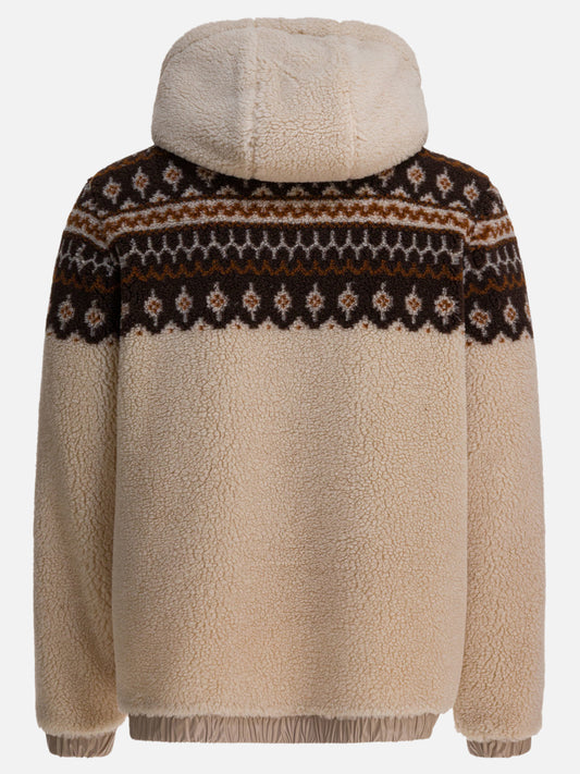 Felpe con cappuccio Print  Beige - Moncler Uomo | PDP | VIETTI Online Store | 2
