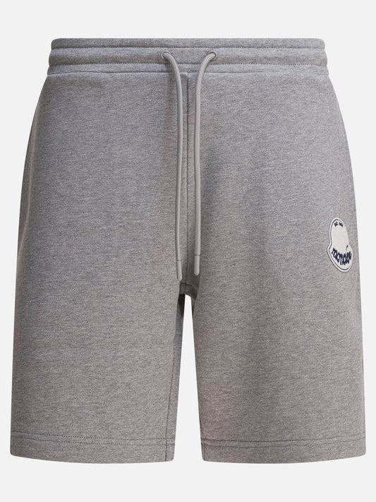 Short tuta Logo  Grigio - Moncler Uomo | PLP | VIETTI Online Store 
