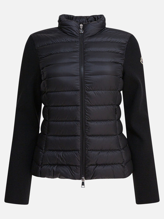 Down jackets Logo  Black - Moncler Women | PLP | VIETTI Online Store 
