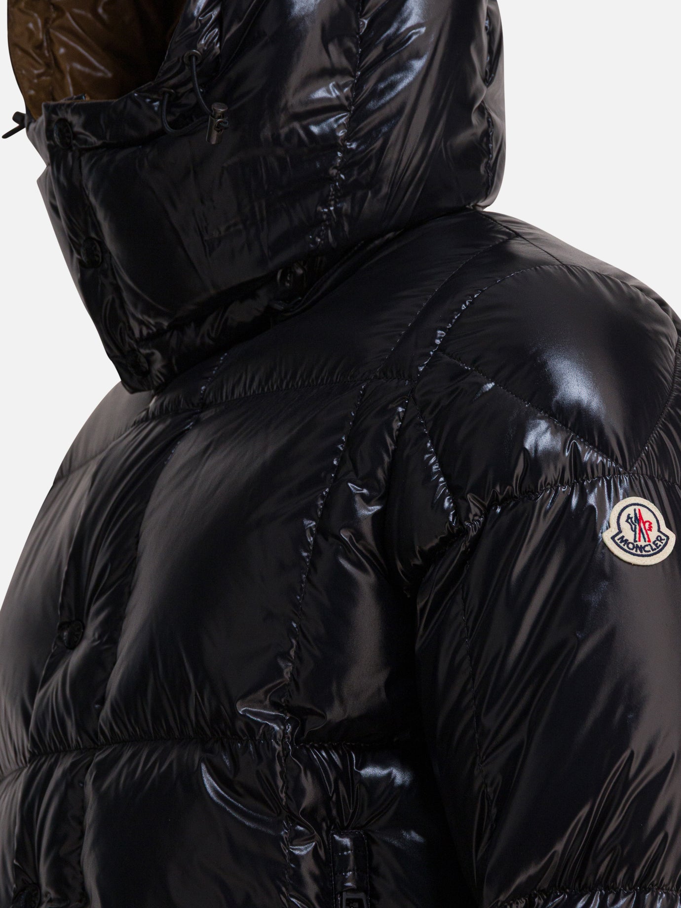 Down jackets Logo  Black - Moncler Women | PDP | VIETTI Online Store | Zoom-Modal_4
