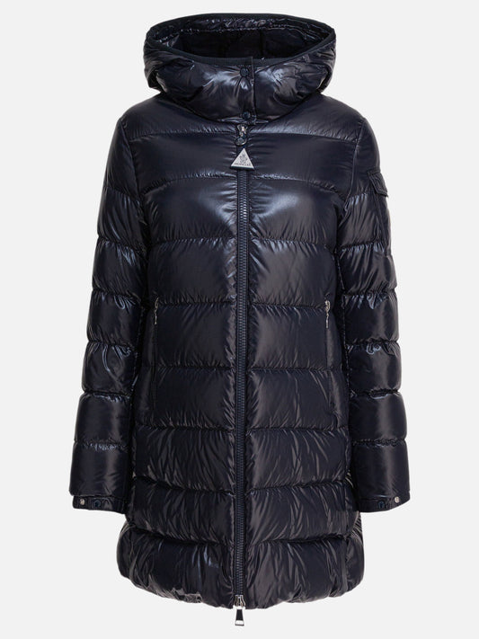 Down jackets Logo  Blue - Moncler Women | PDP | VIETTI Online Store 
