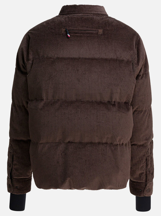 Down jackets Solid colour  Brown - Moncler Grenoble Men | PDP | VIETTI Online Store | 2
