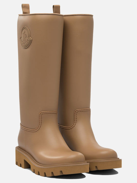 Rain boots 100% pvc - 100% rubber  Beige - Moncler Women | PDP | VIETTI Online Store | 2

