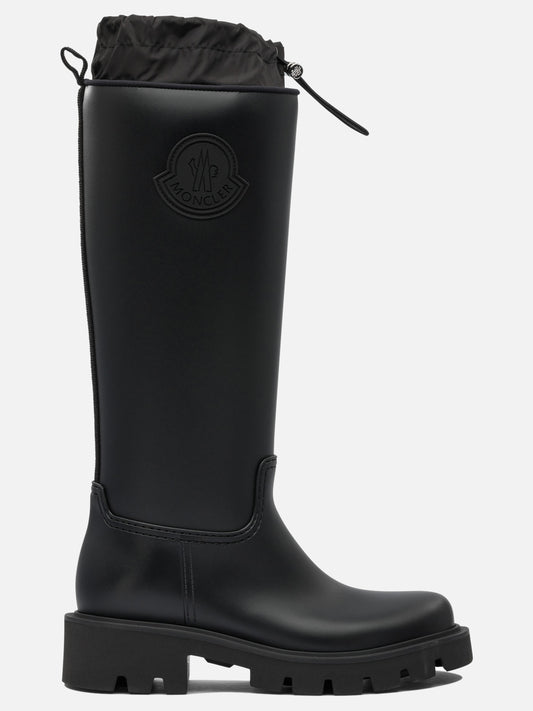 Stivaletti da pioggia 100% pvc - 100% rubber  Nero - Moncler Donna | PLP | VIETTI Online Store 
