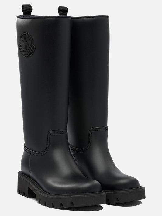 Stivaletti da pioggia 100% pvc - 100% rubber  Nero - Moncler Donna | PLP | VIETTI Online Store | 2
