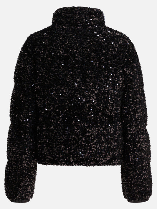 Down jackets Solid colour  Black - Moncler Women | PLP | VIETTI Online Store | 2
