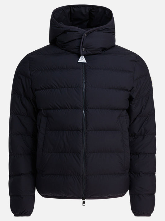 Piumini corti Solid colour  Blu - Moncler Uomo | PDP | VIETTI Online Store 
