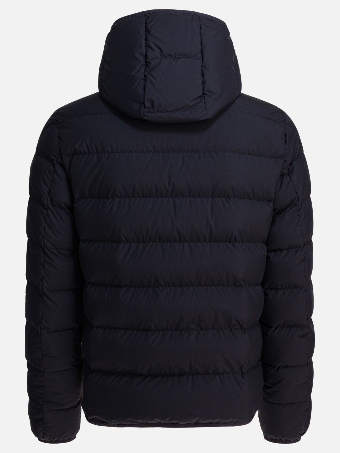 Down jackets Solid colour  Blue - Moncler Men | PDP | VIETTI Online Store | thumbnail_2