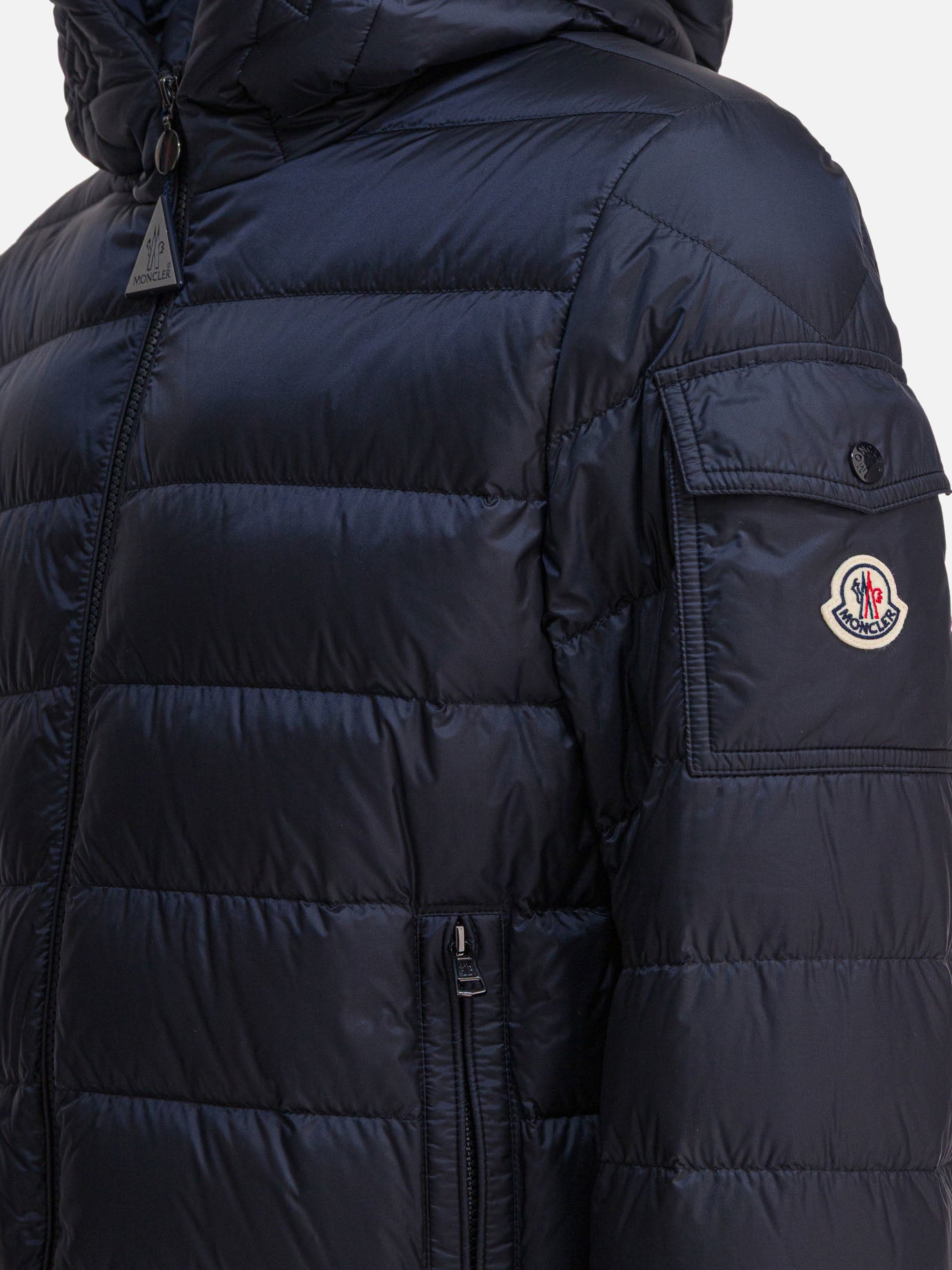 Piumini corti Solid colour  Blu - Moncler Uomo | PDP | VIETTI Online Store | Zoom-Modal_4

