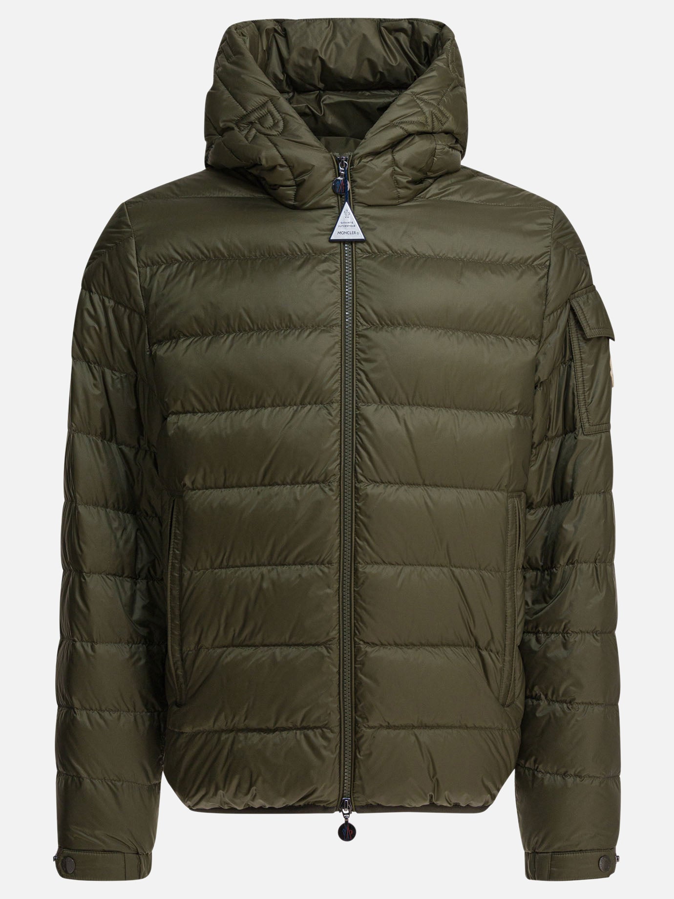 Piumini corti Solid colour  Verde - Moncler Uomo | PDP | VIETTI Online Store | Zoom-Modal
