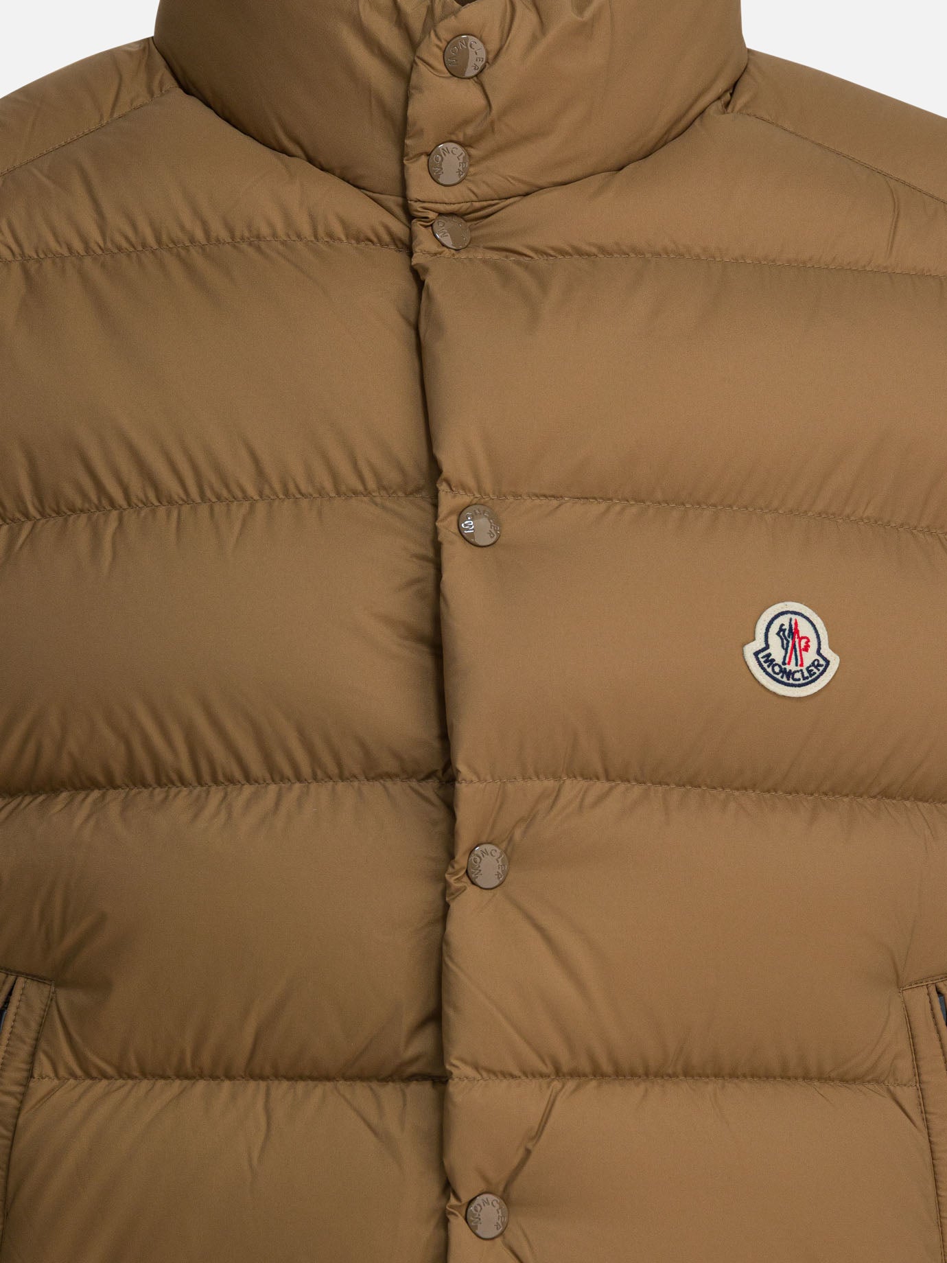 Vest jackets Logo  Beige - Moncler Men | PDP | VIETTI Online Store | Zoom-Modal_3
