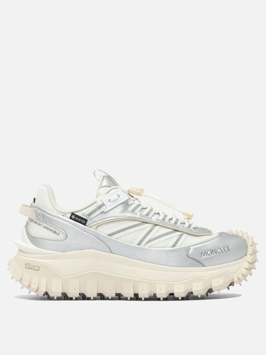 Low top sneakers 60% nylon 40% leather - 100% rubber  Orange - Moncler Women | PDP | VIETTI Online Store 
