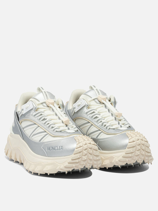 Low top sneakers 60% nylon 40% leather - 100% rubber  Orange - Moncler Women | PDP | VIETTI Online Store | 2

